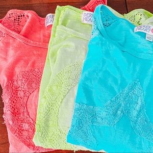 Neon long sleeve shirts